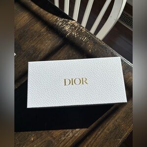 Dior White Pebbled Gift Box